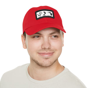 Five Toes Down Logo Hat with Leather Patch