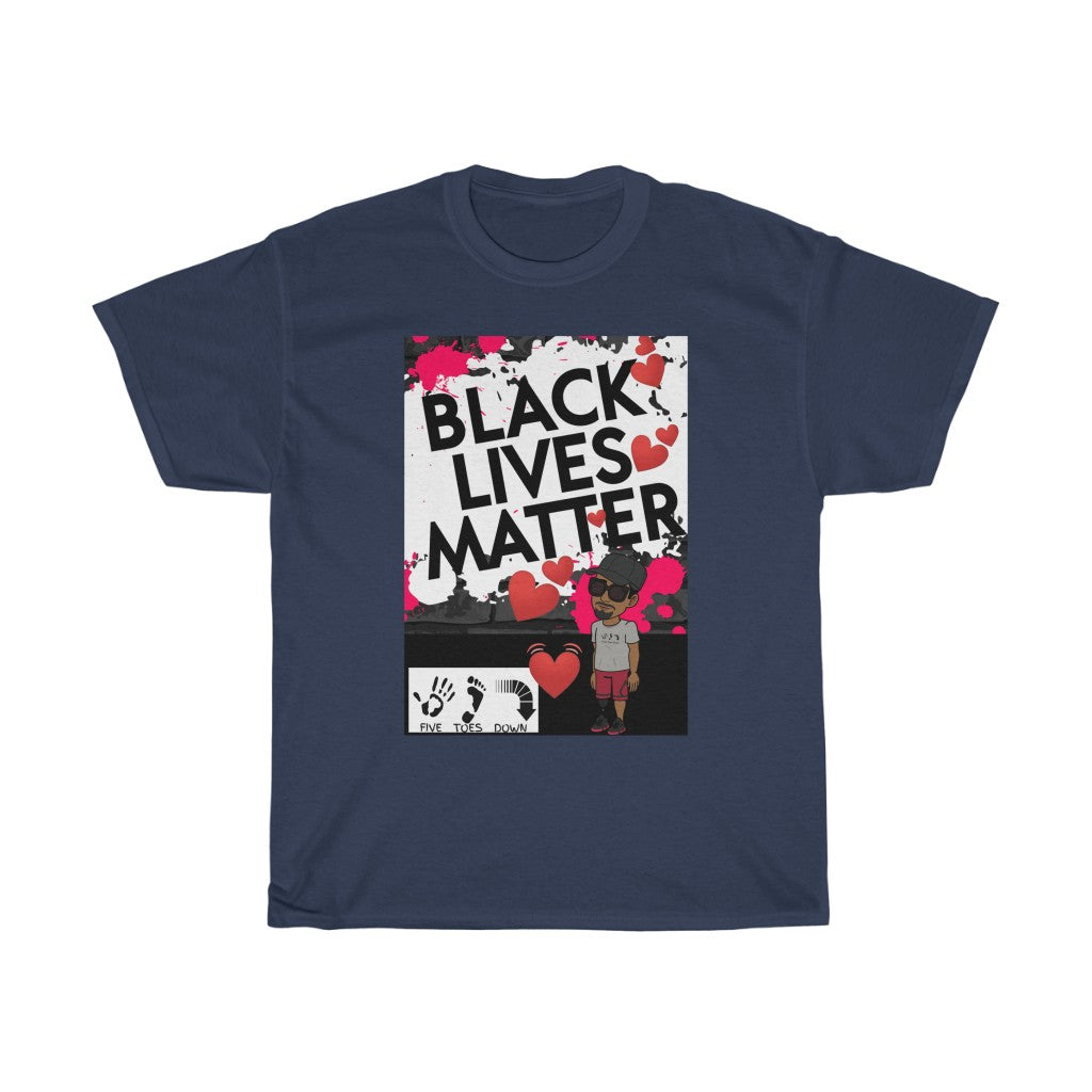 Five Toes Down BLM Unisex Tee