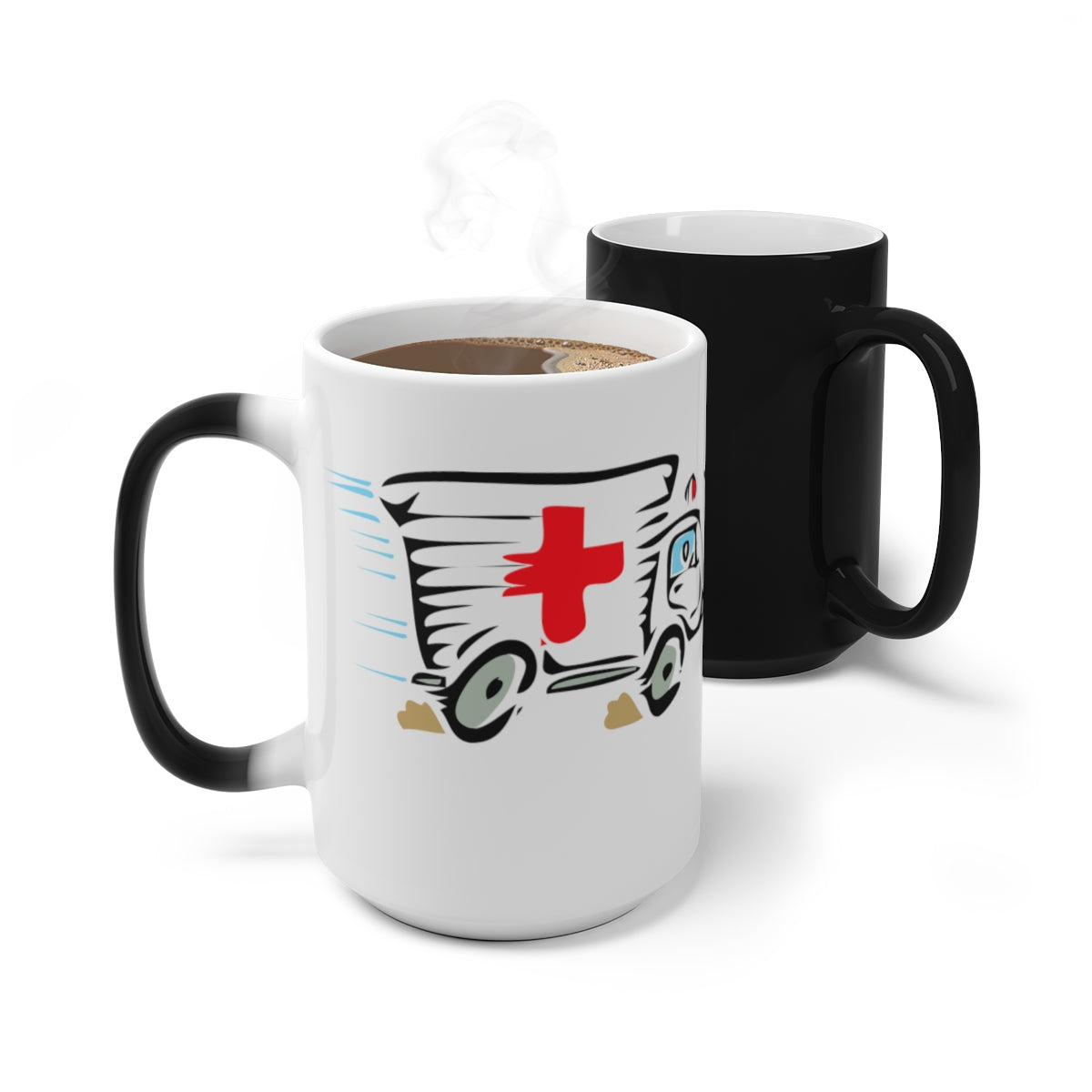 Five Toes Down Emergency Color Changing Mug