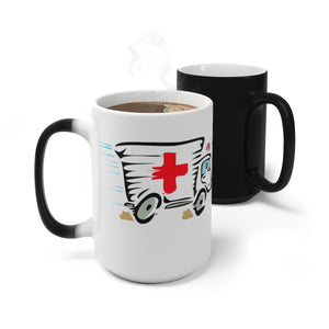 Five Toes Down Emergency Color Changing Mug