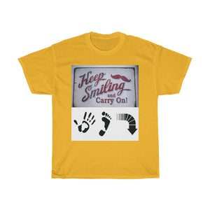 Five Toes Down Keep Smiling Unisex Tee