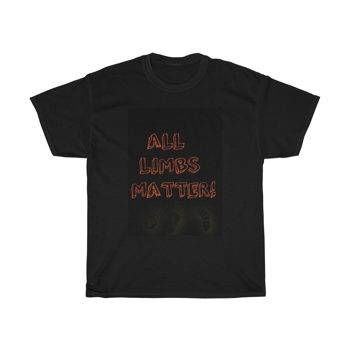 Five Toes Down All Limbs Matter Unisex Tee