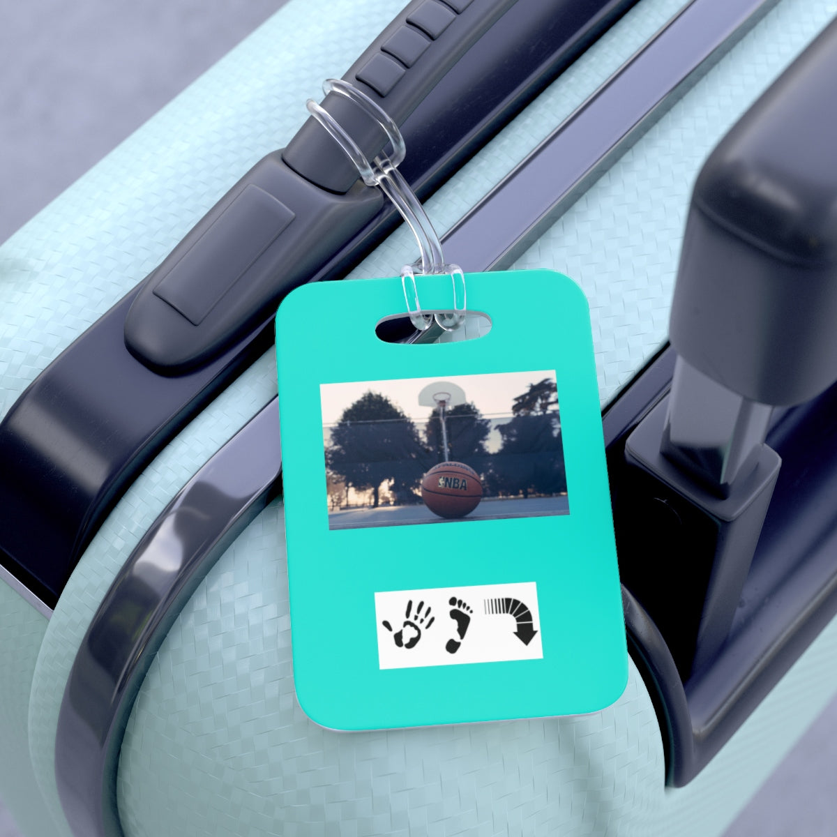Five Toes Down NBA Bag Tag