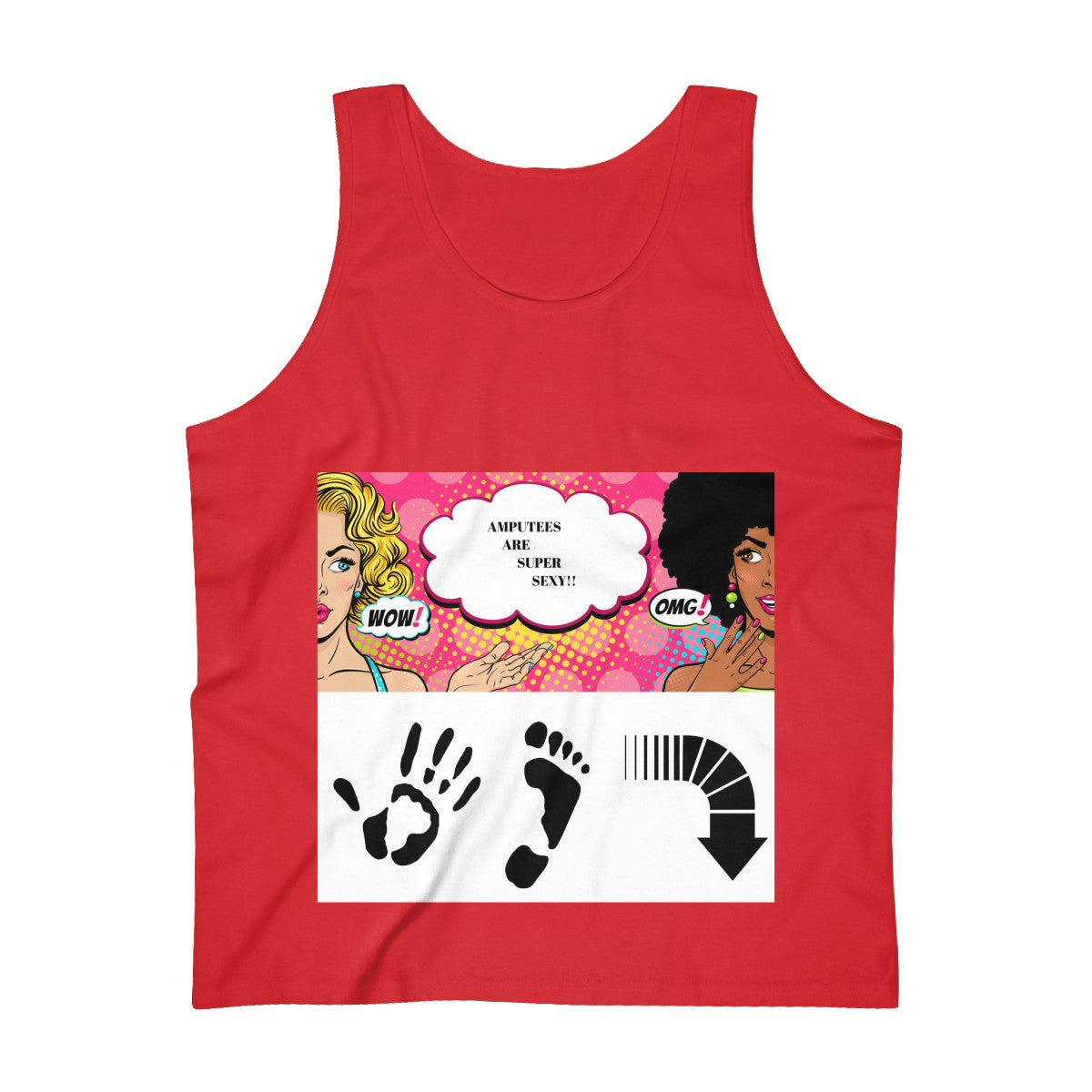 Five Toes Down Sexy Ultra Cotton Tank Top
