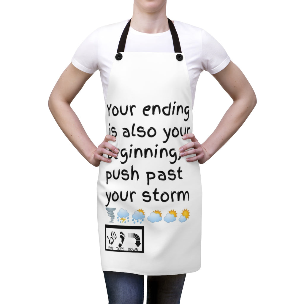 Five Toes Down Your Ending Apron