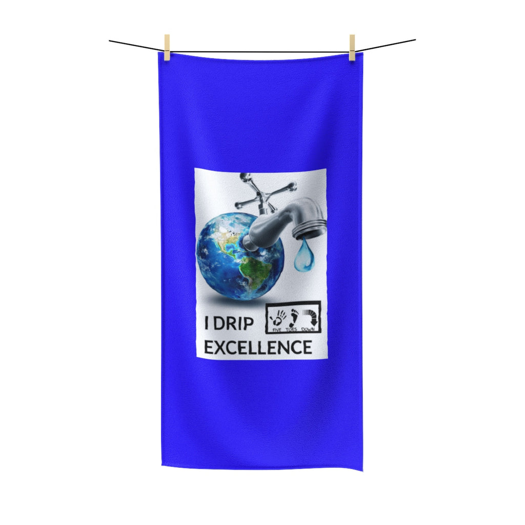 Five Toes Down I Drip Excellence Polycotton Towel