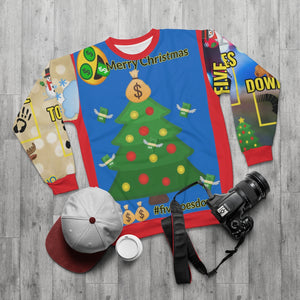 Five Toes Down Money Tree Ugly Unisex Sweatshirt