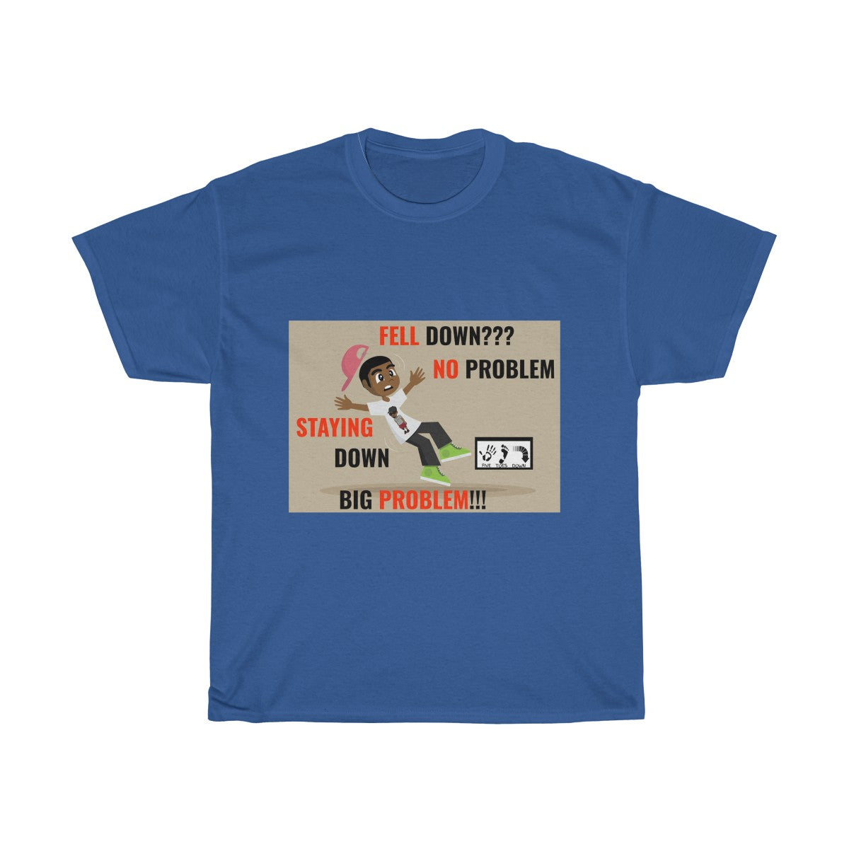 Five Toes Down Fell No Problem Unisex Tee