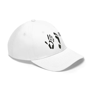 Five Toes Down Unisex Twill Hat Embroidered