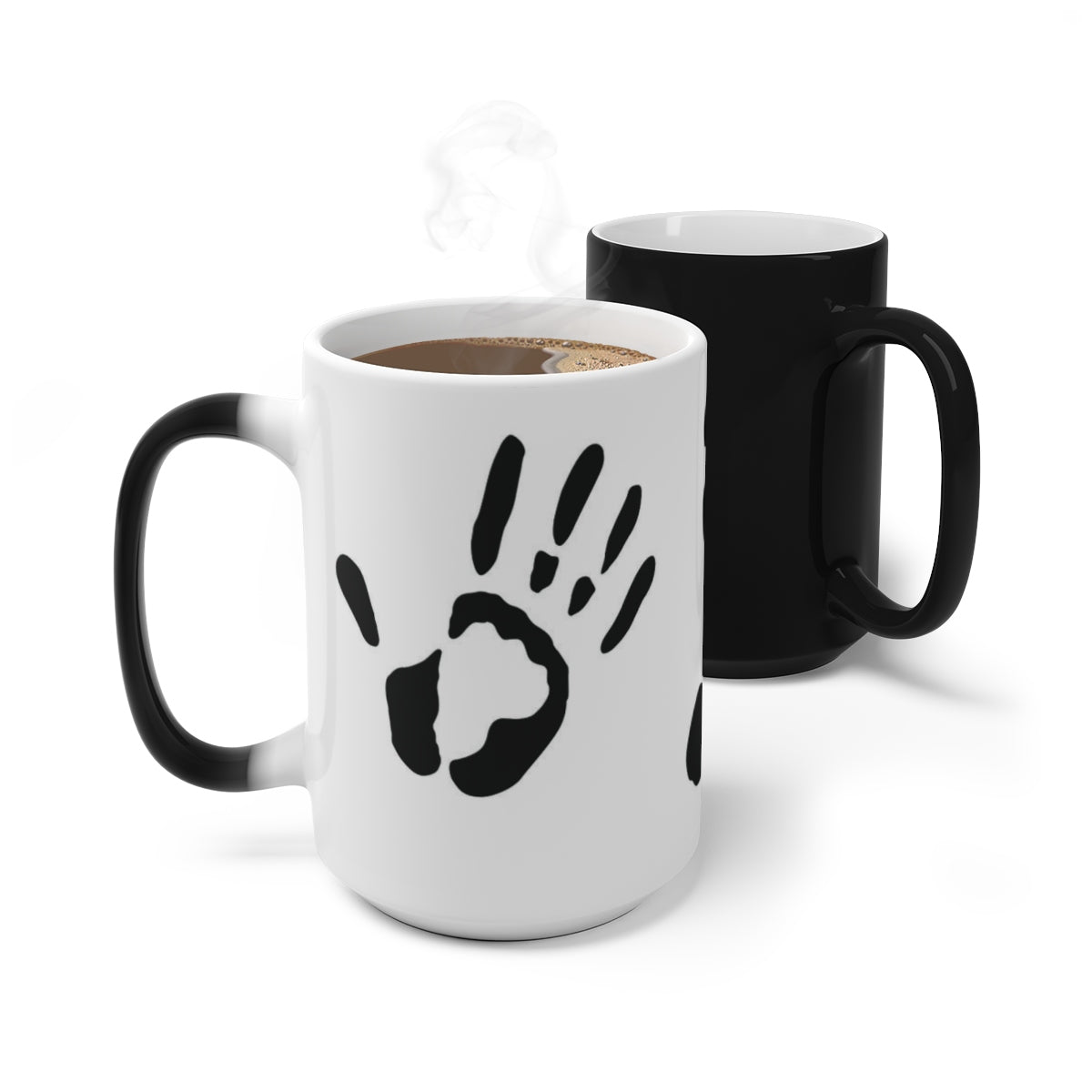 Five Toes Down Color Changing Mug
