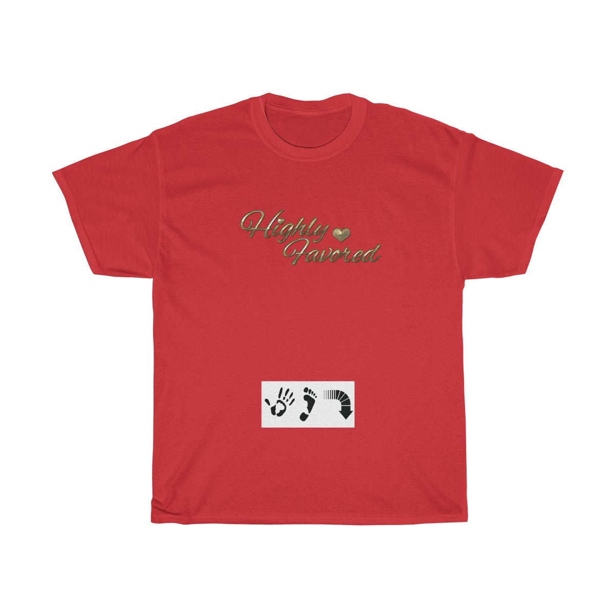 Five Toes Down Highly Favored Unisex Tee