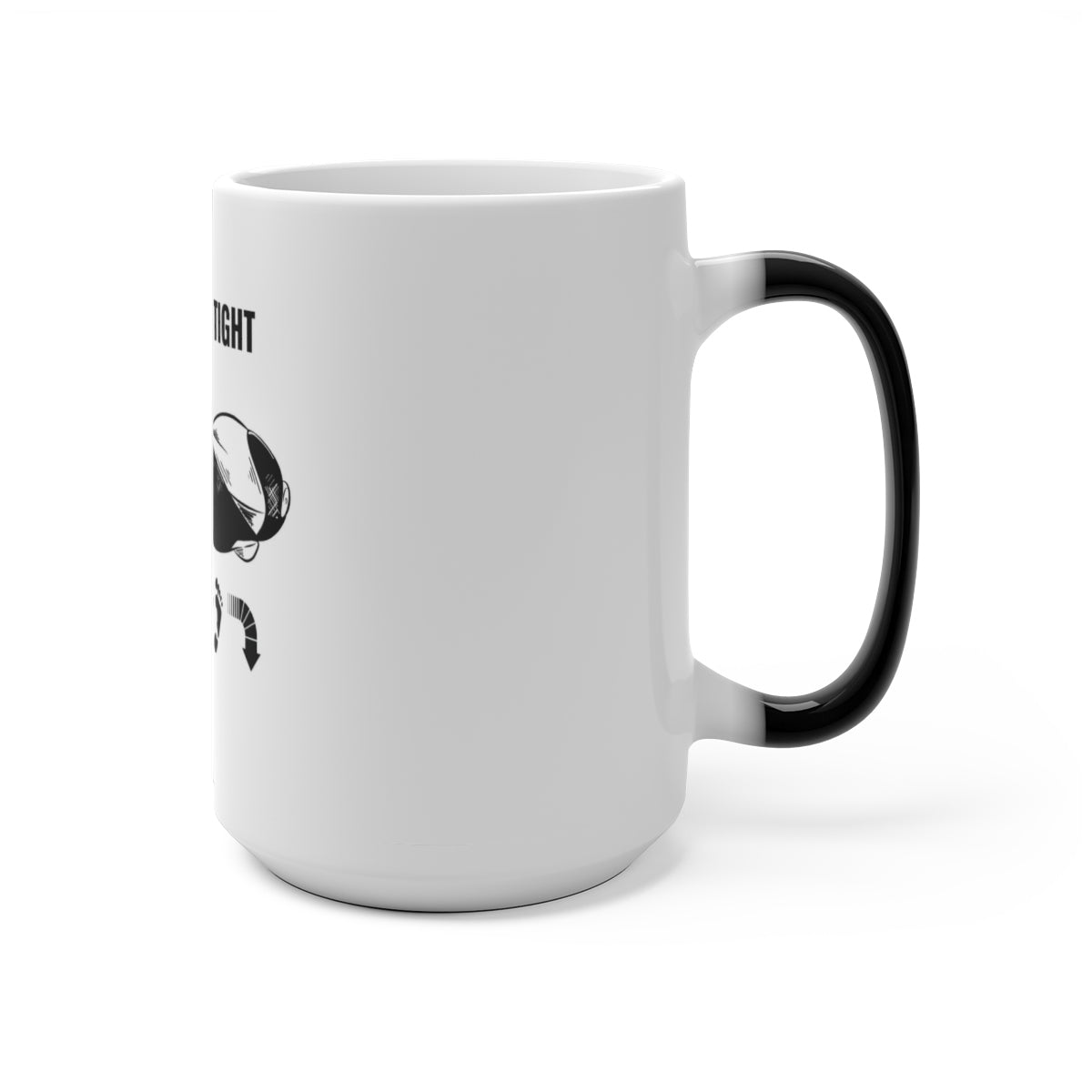 Five Toes Down Grab Life Color Changing Mug