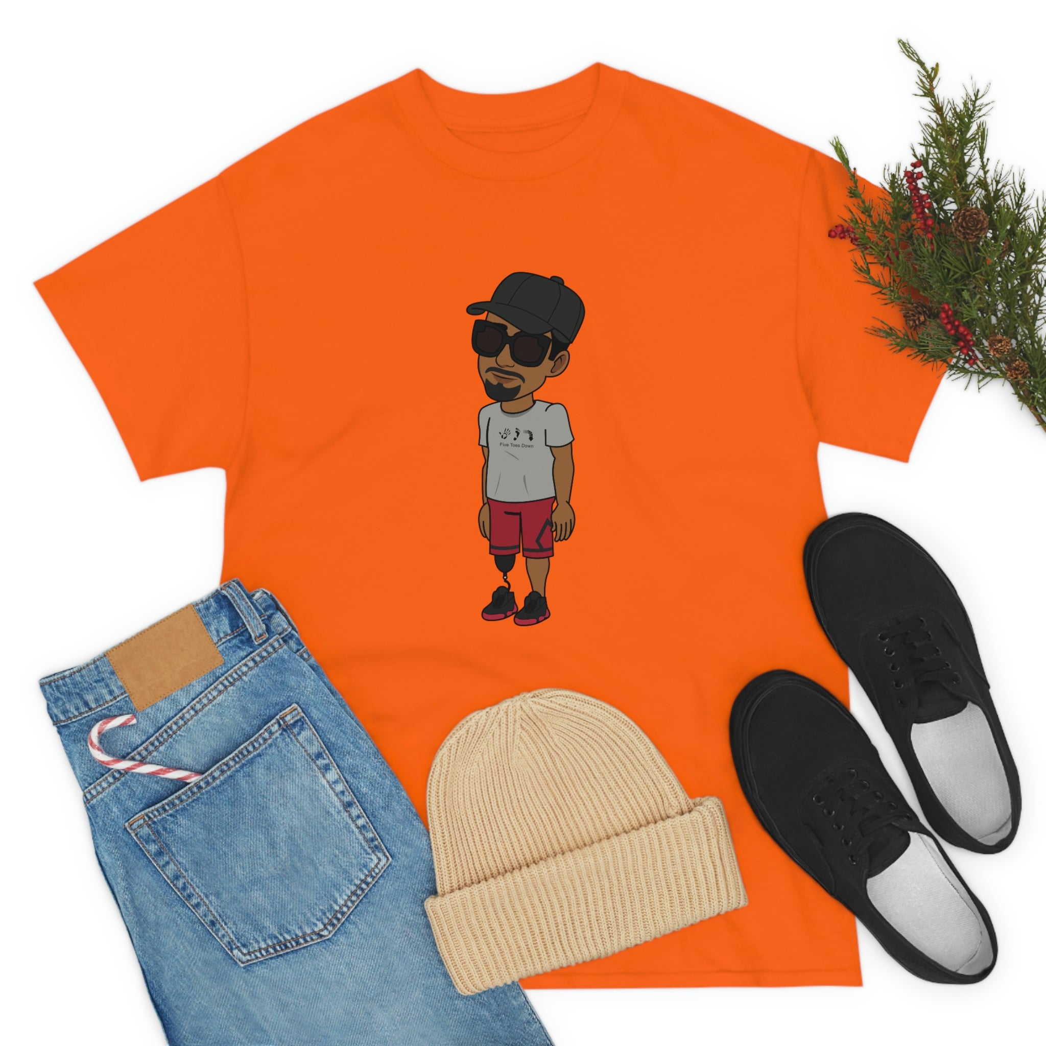 Five Toes Down Henry Unisex Tee