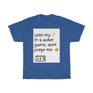 Five Toes Down Poker Game Unisex Tee