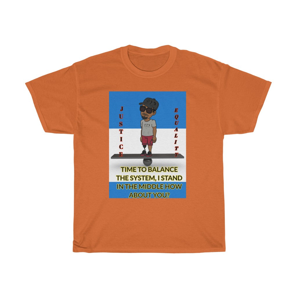 Five Toes Down Balance Unisex Tee