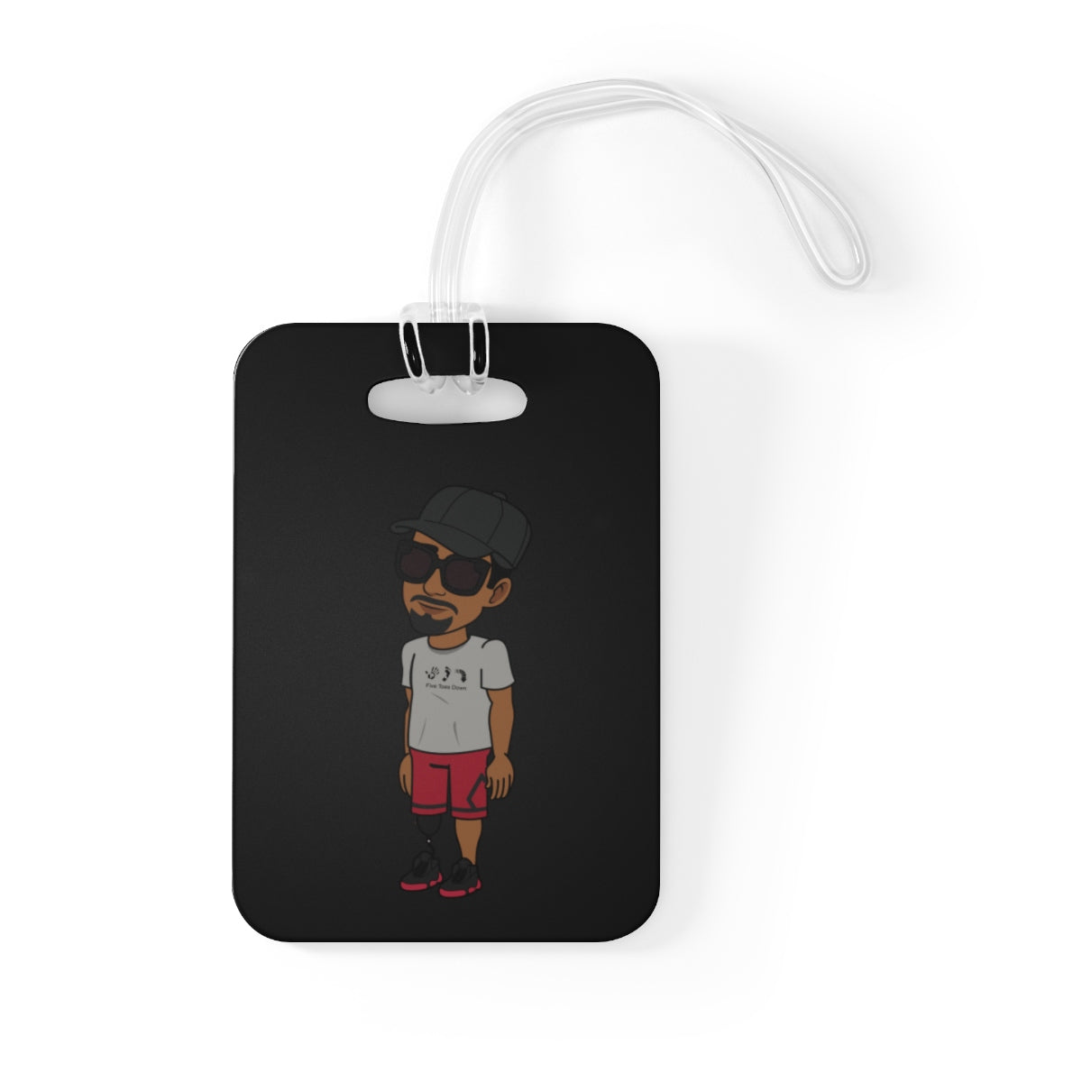 Five Toes Down Henry Bag Tag