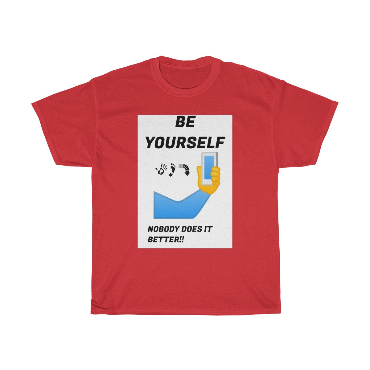 Five Toes Down Be Yourself Unisex Tee