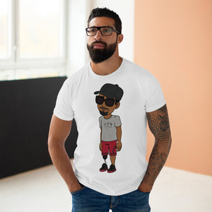 Five Toes Down Henry the Amputee Single Jersey Men's T-shirt