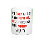 Five Toes Down Push Through Mugs