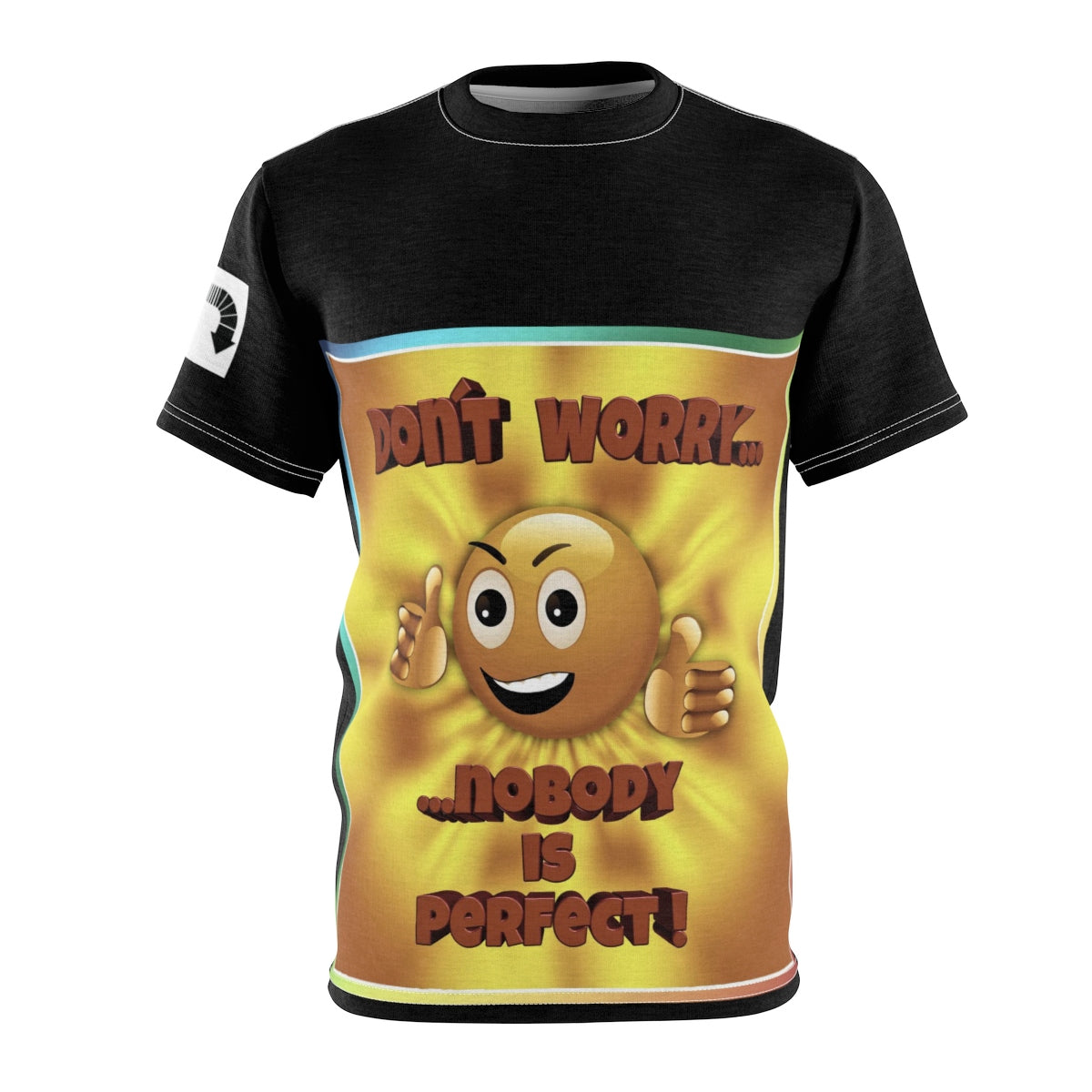 Five Toes Down Nobody Perfect Unisex Cut & Sew Tee