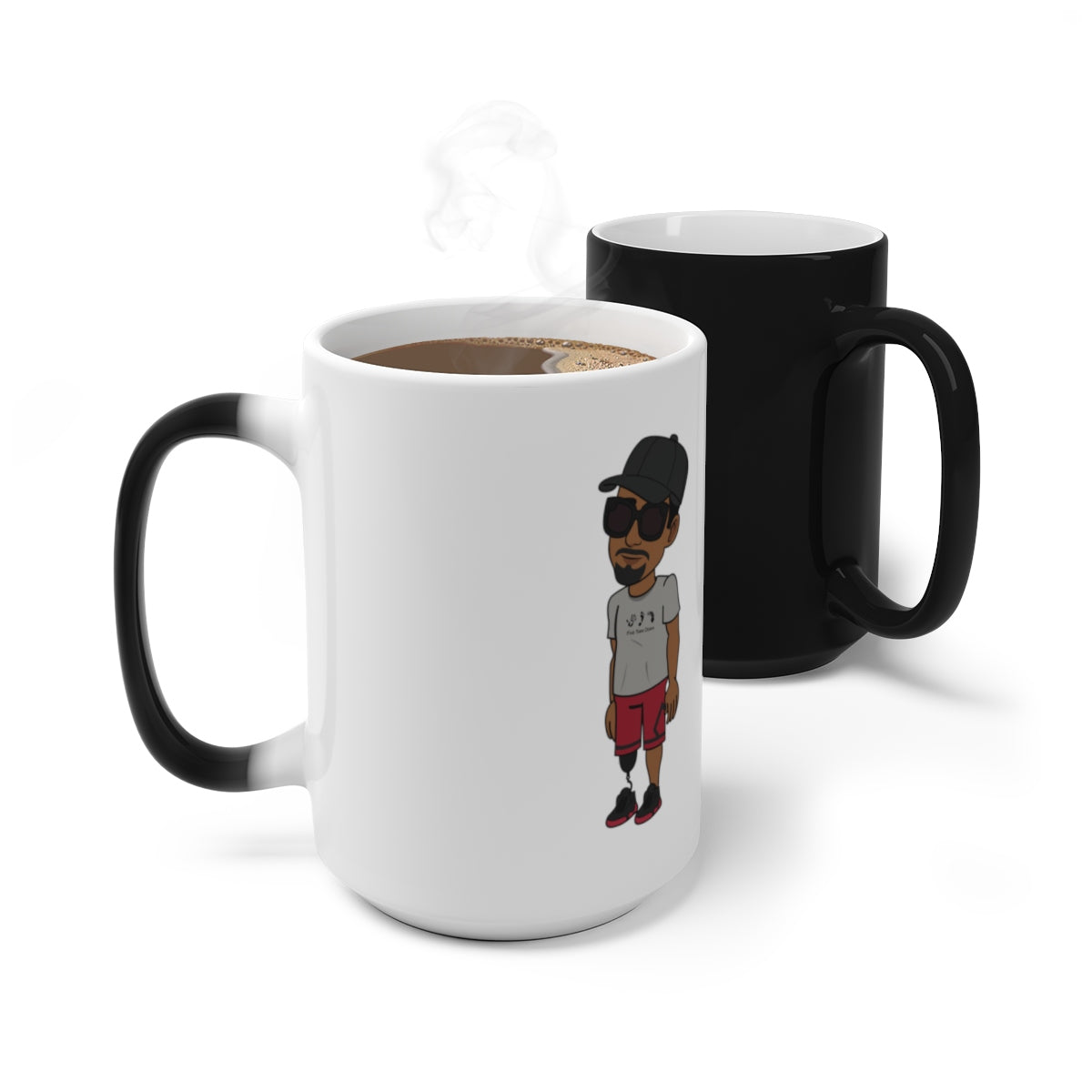 Five Toes Down Henry Color Changing Mug