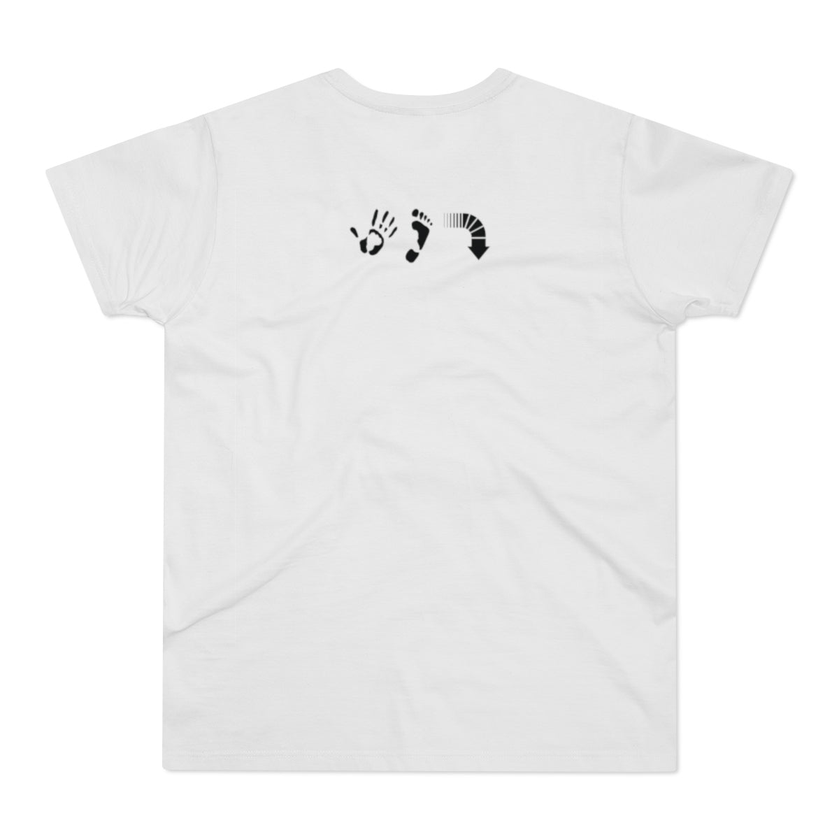 Five Toes Down Single Jersey Men's T-shirt Hater Says
