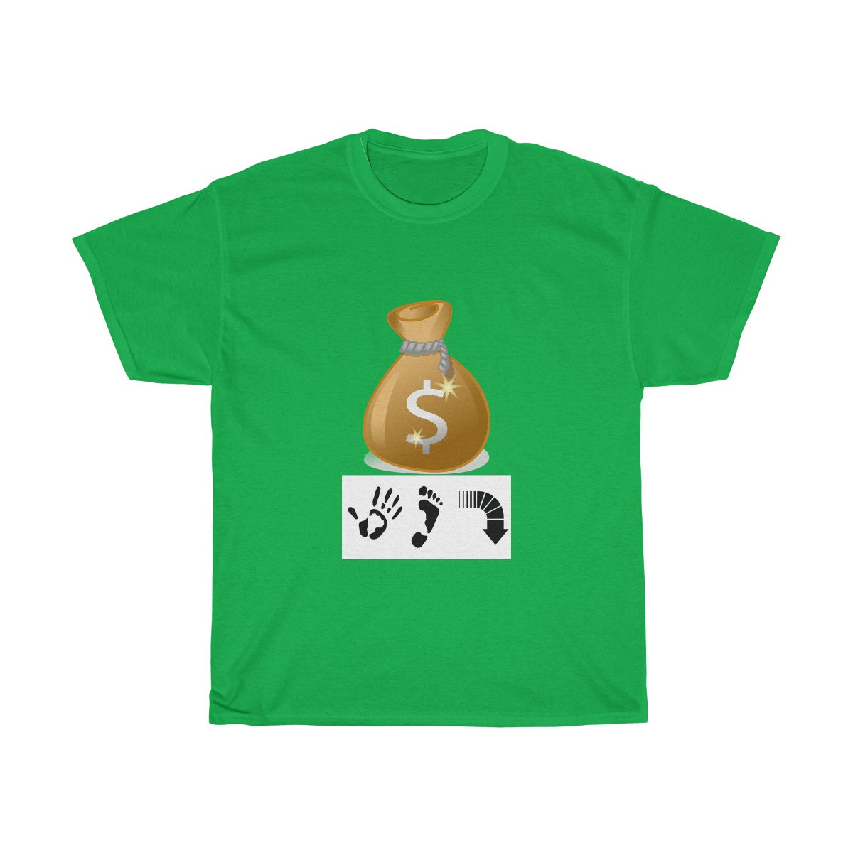 Five Toes Down Money Bag Unisex Tee