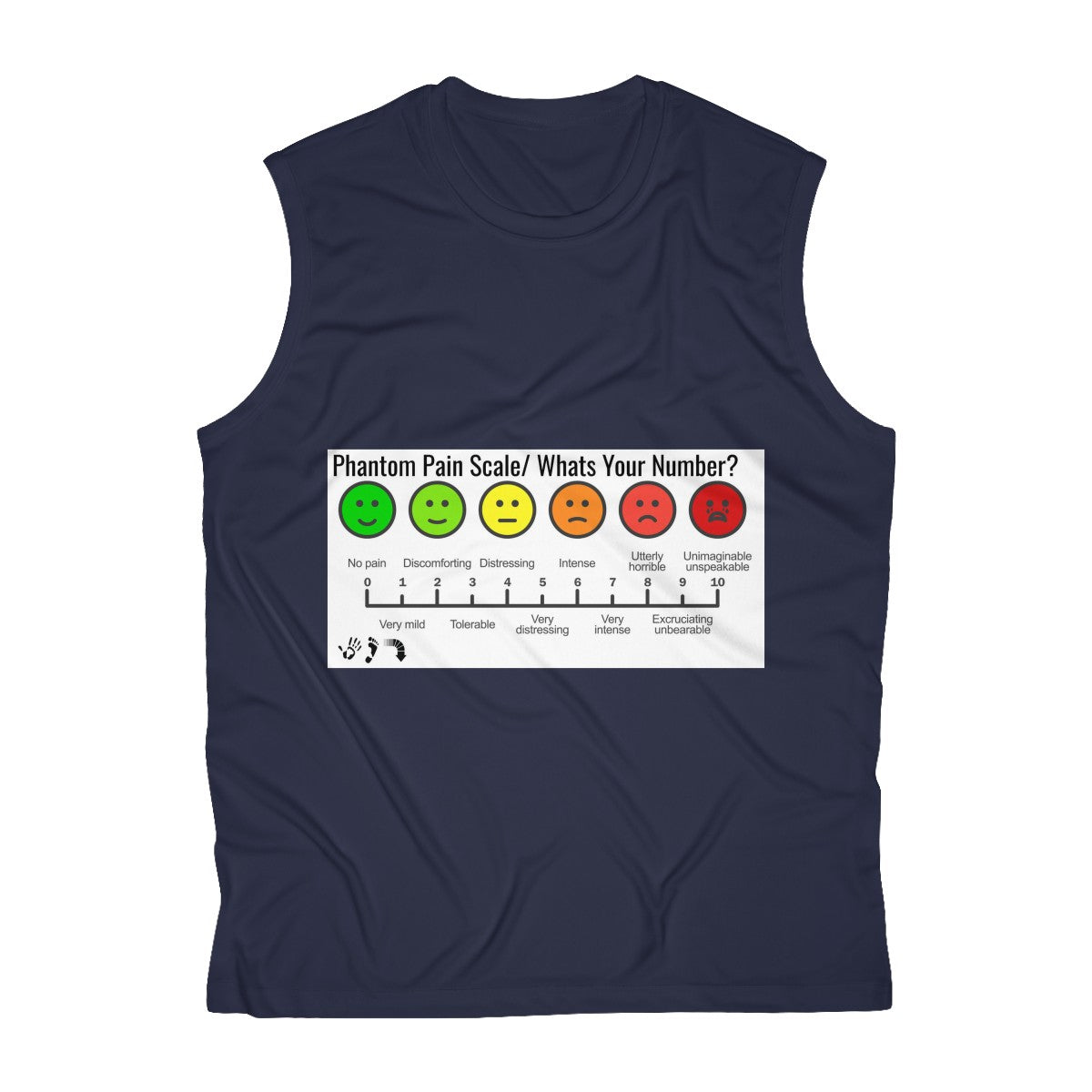 Five Toes Down Pain Performance Tee