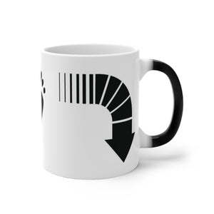 Five Toes Down Color Changing Mug