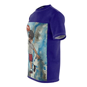 Five Toes Down Henry Football Unisex Cut & Sew Tee