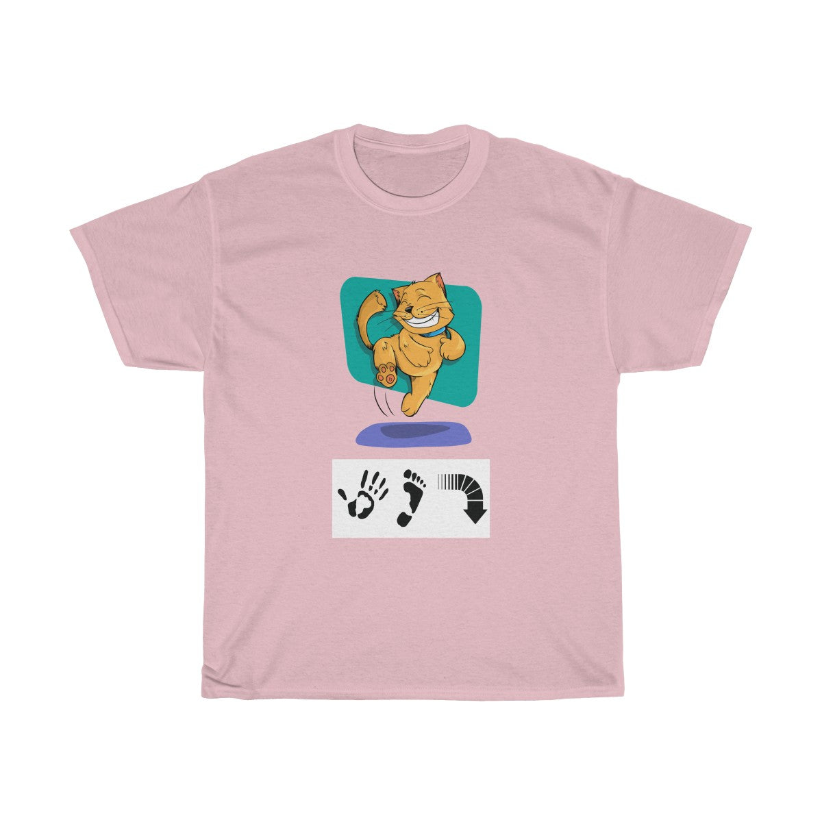 Five Toes Down Cat Dance Unisex Tee