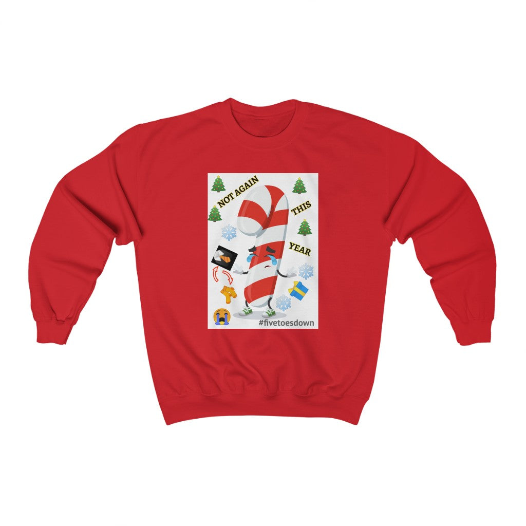 Five Toes Down Bad Gift Unisex Heavy Blend Sweatshirt