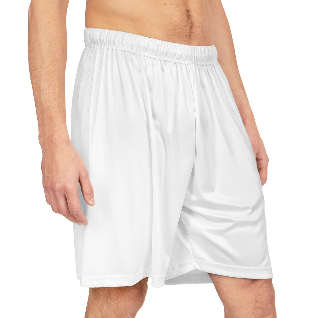 Five Toes Down Basketball Shorts White