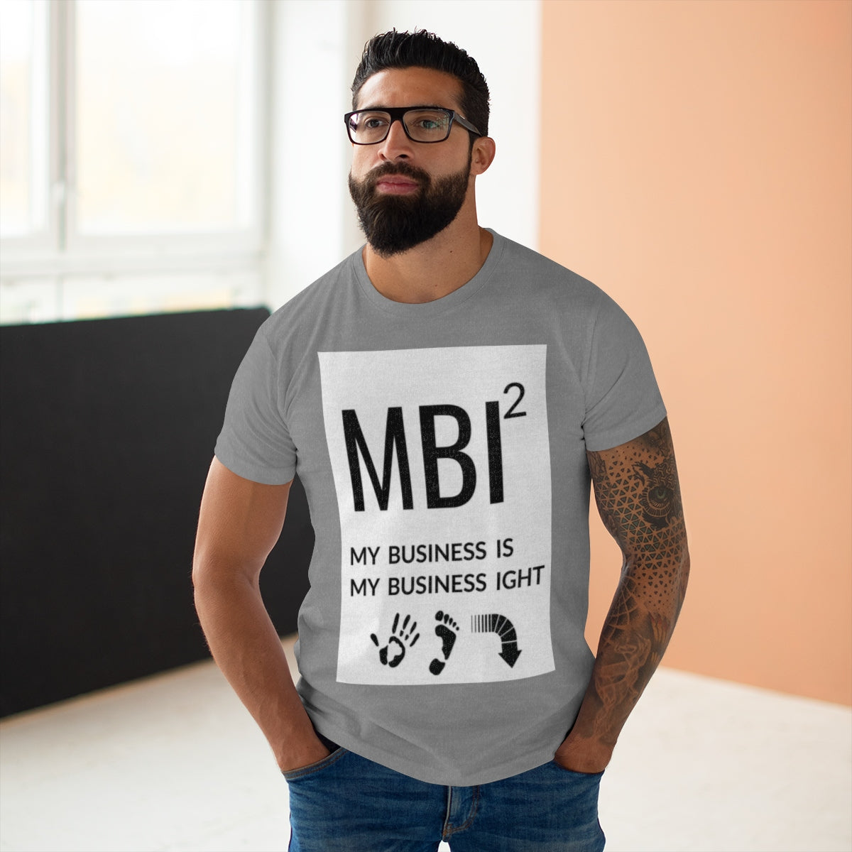 Five Toes Down MBI Single Jersey Men's T-shirt
