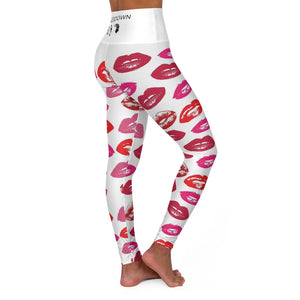 Five Toes Down Kisses High Waisted Yoga Leggings