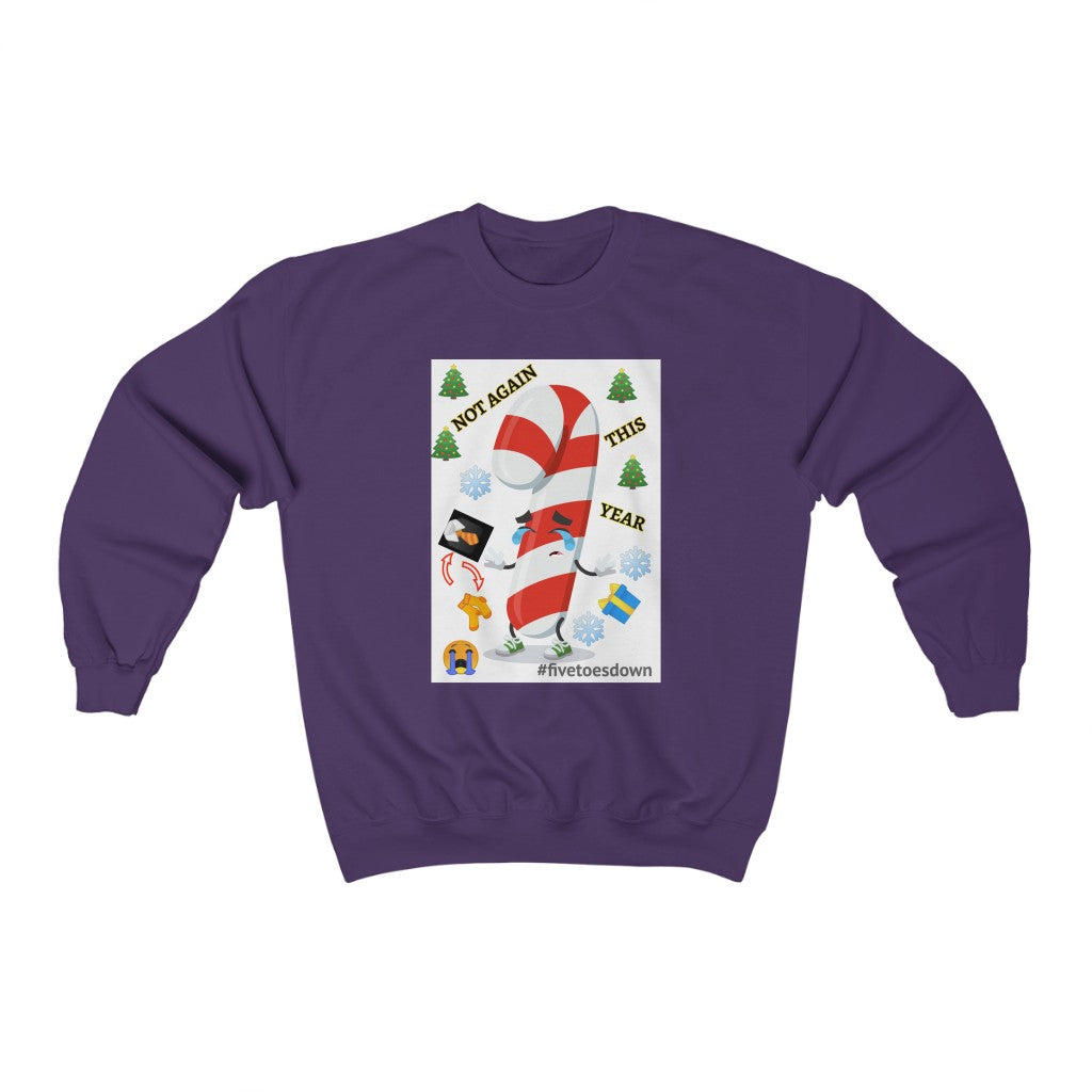 Five Toes Down Bad Gift Unisex Heavy Blend Sweatshirt