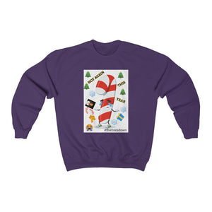 Five Toes Down Bad Gift Unisex Heavy Blend Sweatshirt