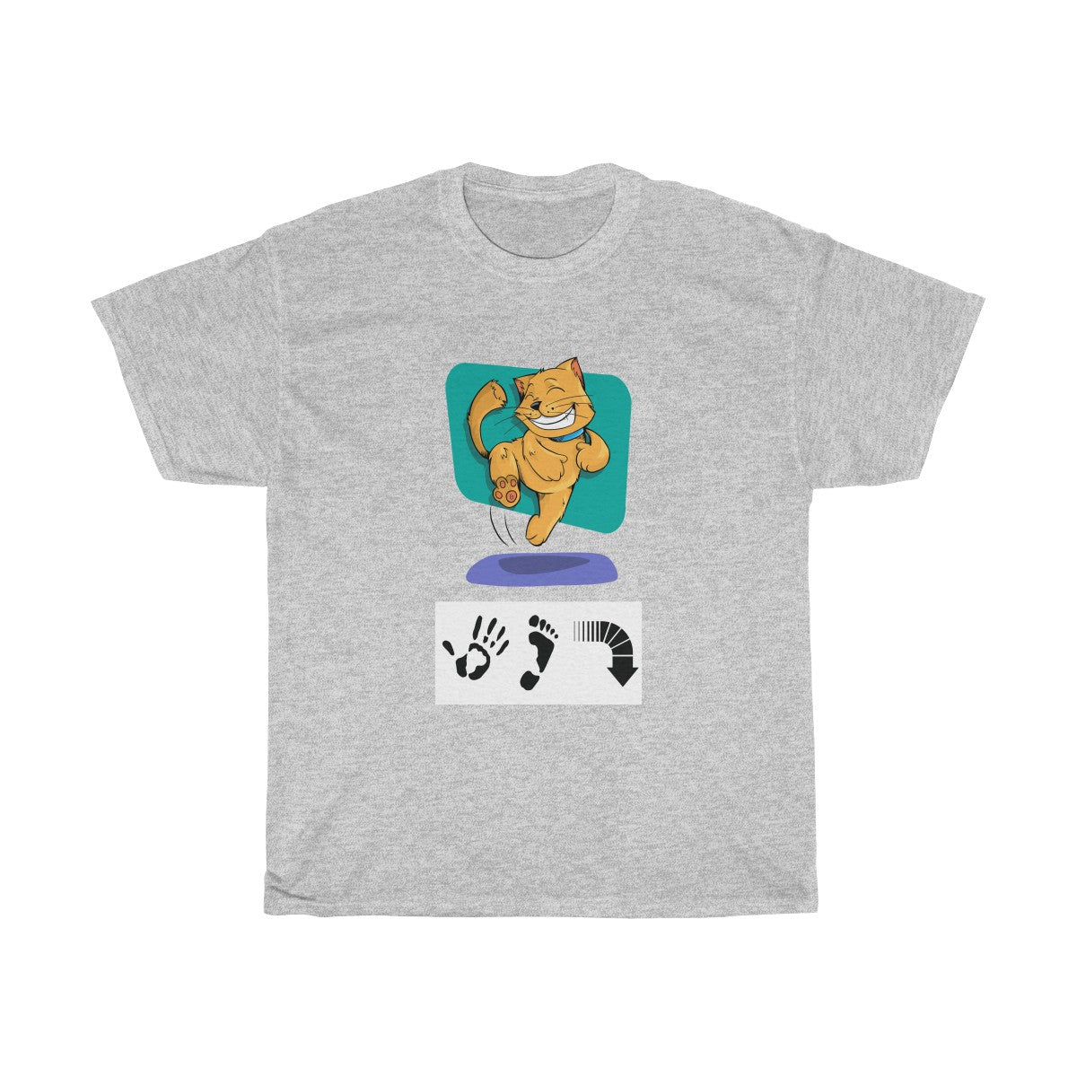 Five Toes Down Cat Dance Unisex Tee