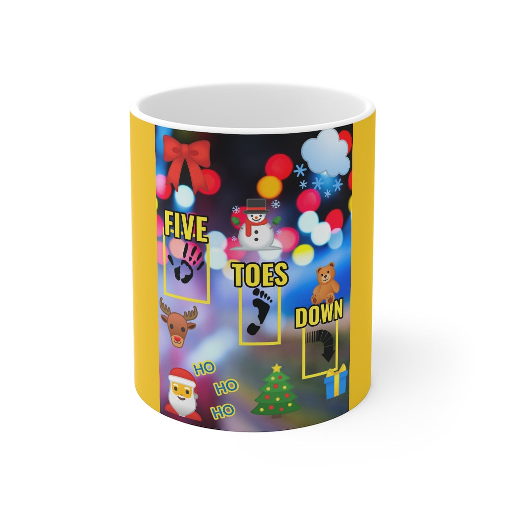Five Toes Down Logo Mug 11oz
