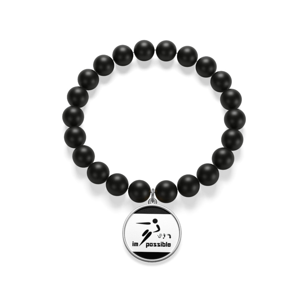Five Toes Down Possible Matte Onyx Bracelet