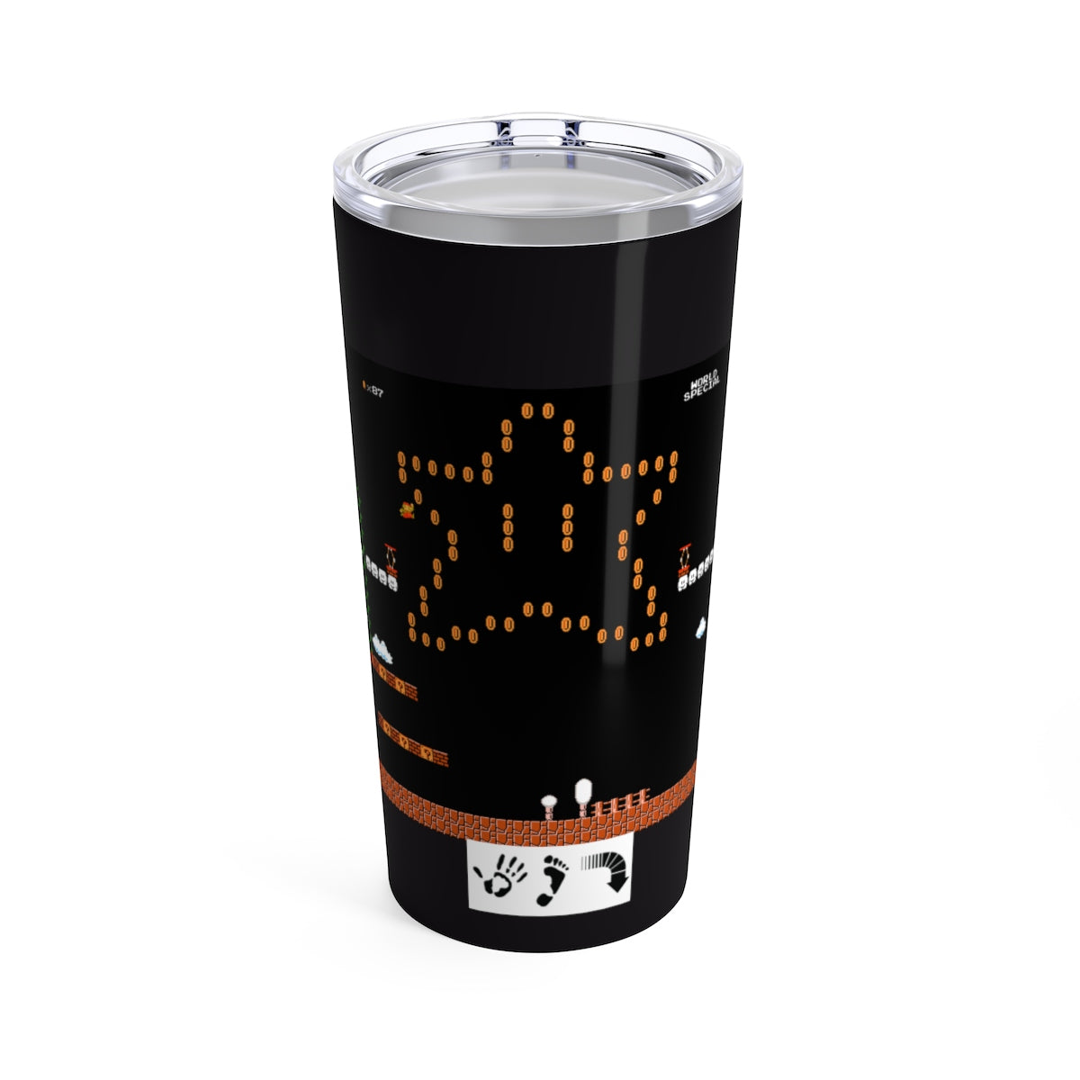 Five Toes Down Star Tumbler 20oz