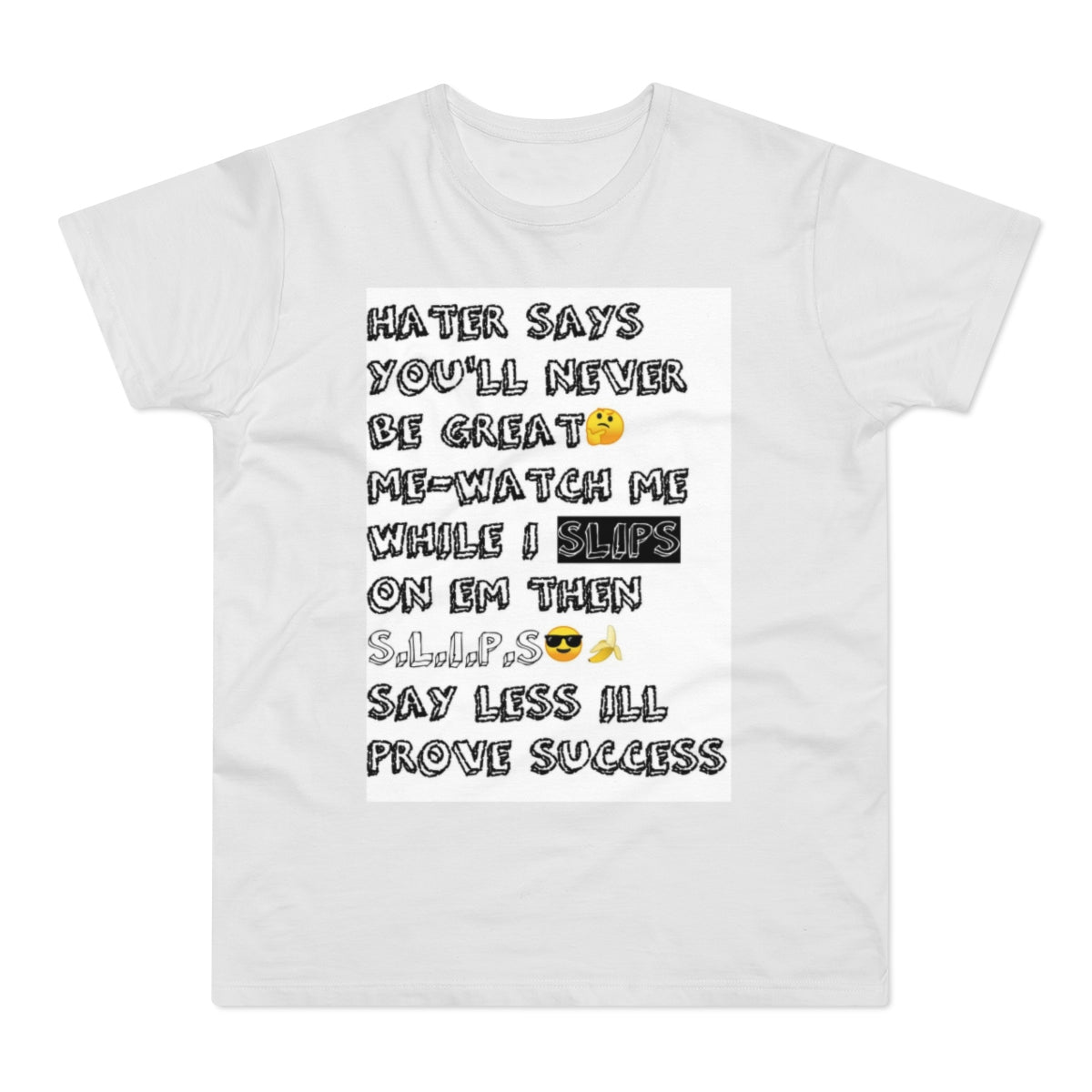 Five Toes Down Single Jersey Men's T-shirt Hater Says