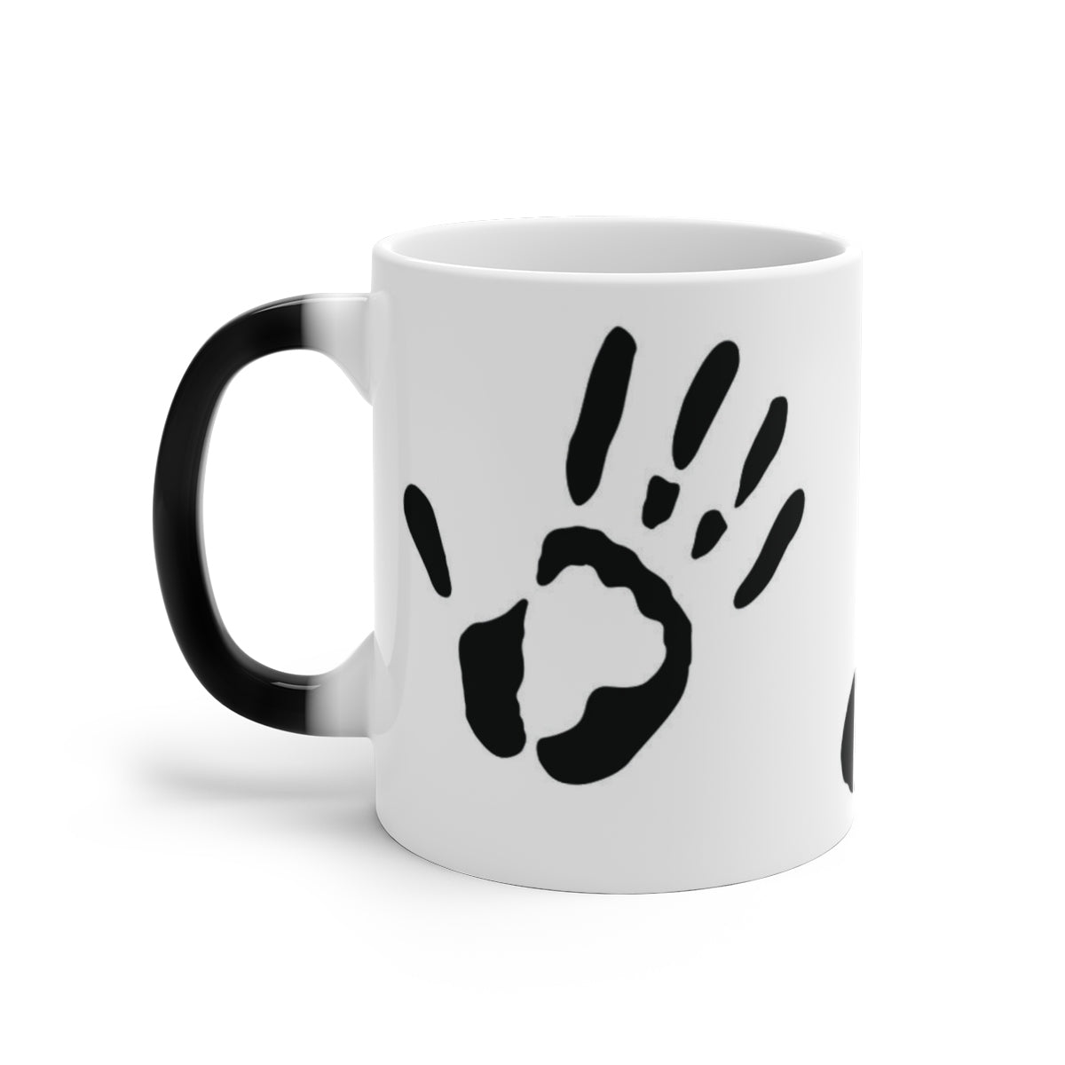 Five Toes Down Color Changing Mug