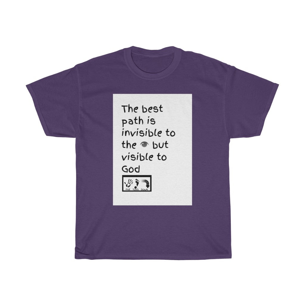 Five Toes Down Best Path Unisex Tee