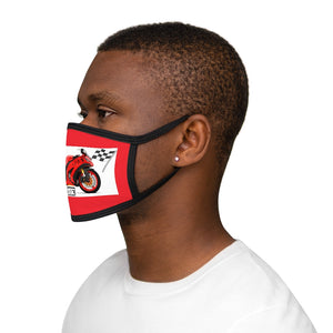 Five Toes Down Rider Mixed-Fabric Face Mask