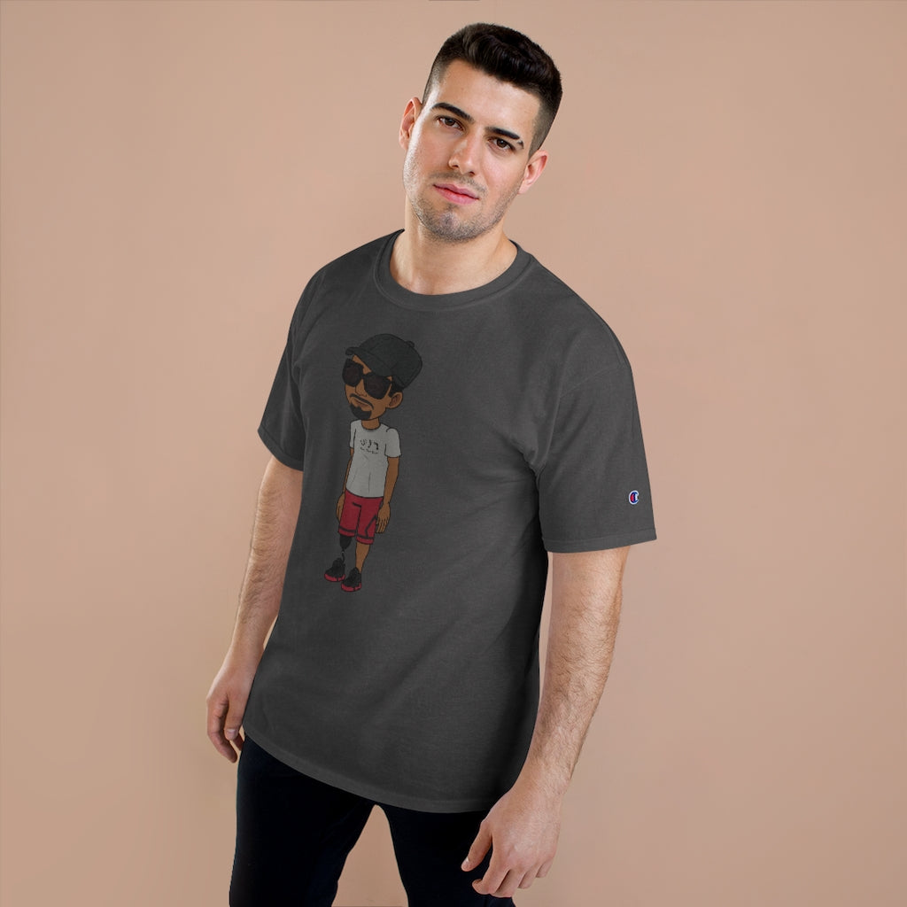Five Toes Down Henry the Amputee Champion T-Shirt