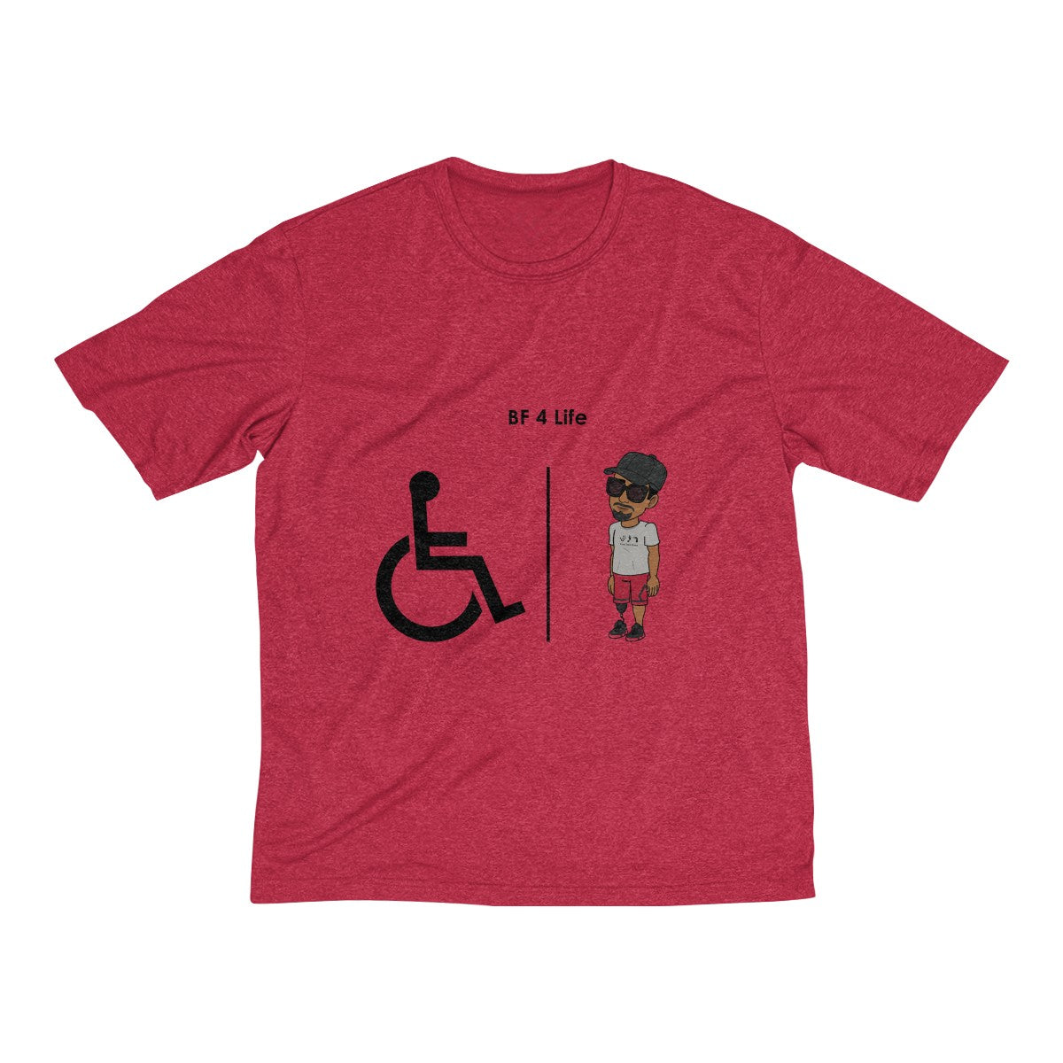 Five Toes Down Best Friend Dri-Fit Tee