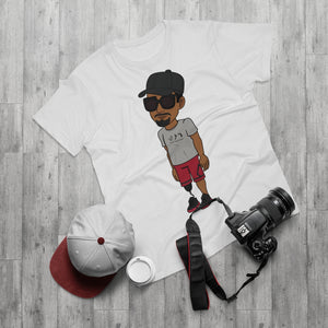 Five Toes Down Henry the Amputee Single Jersey Men's T-shirt