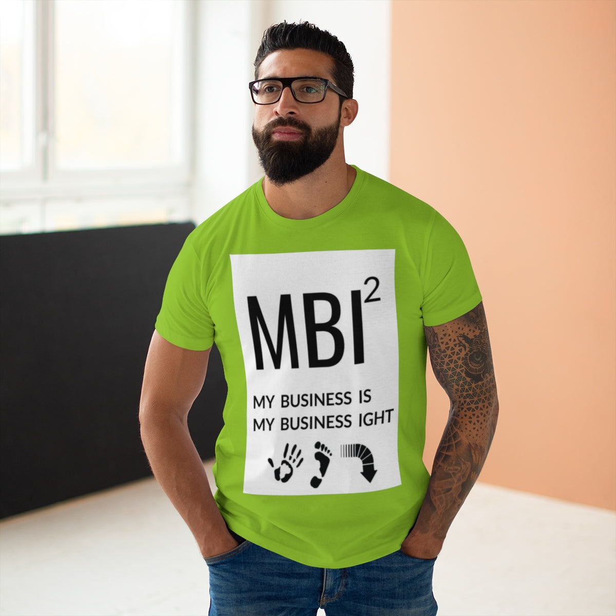 Five Toes Down MBI Single Jersey Men's T-shirt