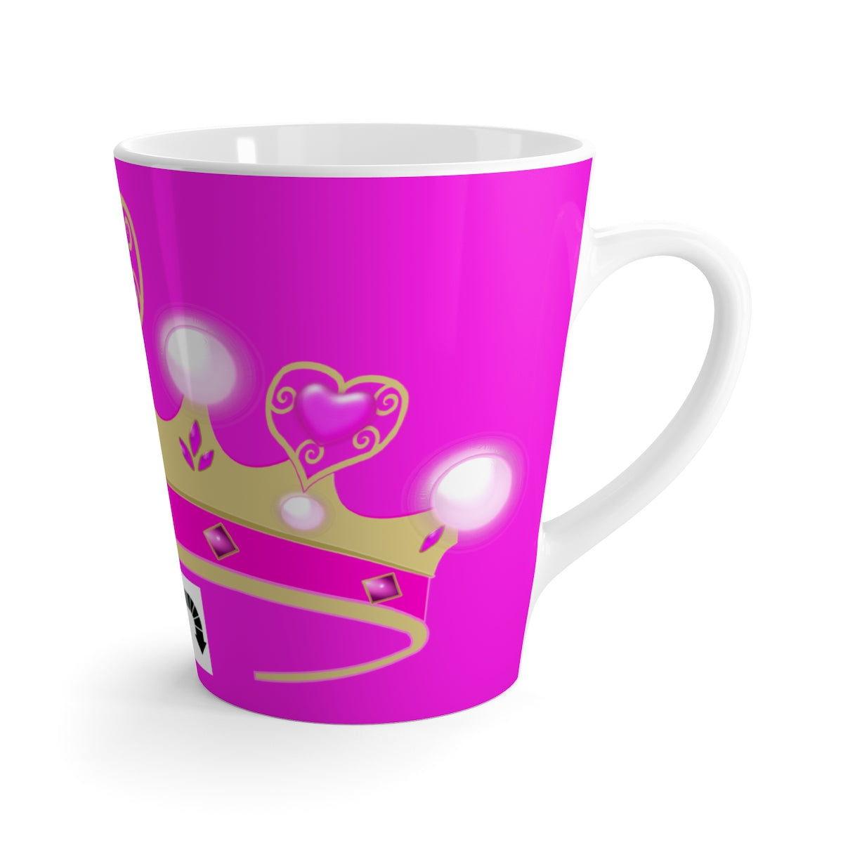 Five Toes Down Queen Latte mug